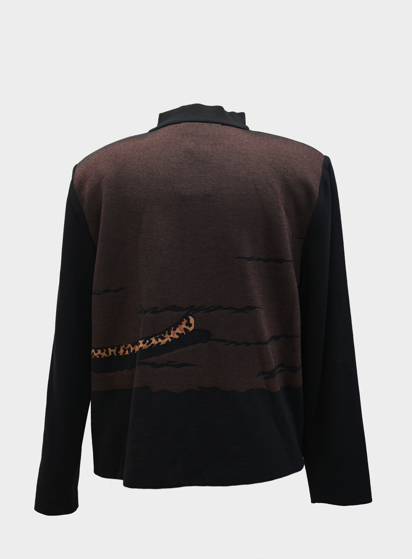 St John Leopard Sweater