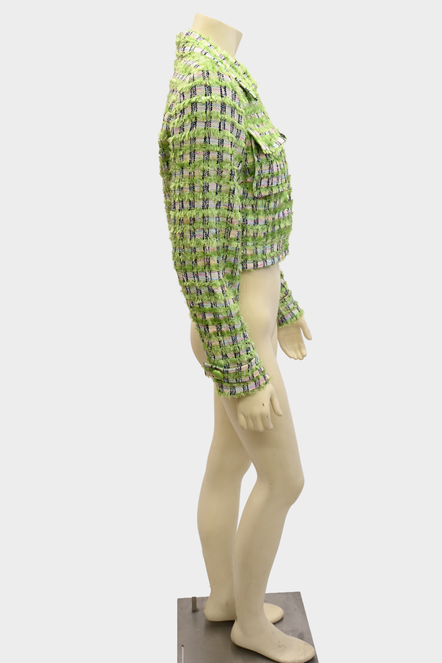 St. John Spring 2025 Tweed Crop Jacket NWT
