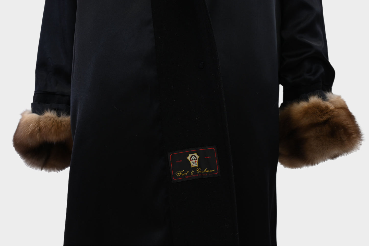 Wool & Sable Fur Coat