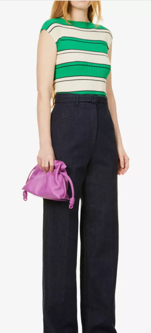 SPORTMAX Stripe Top, NWT $425