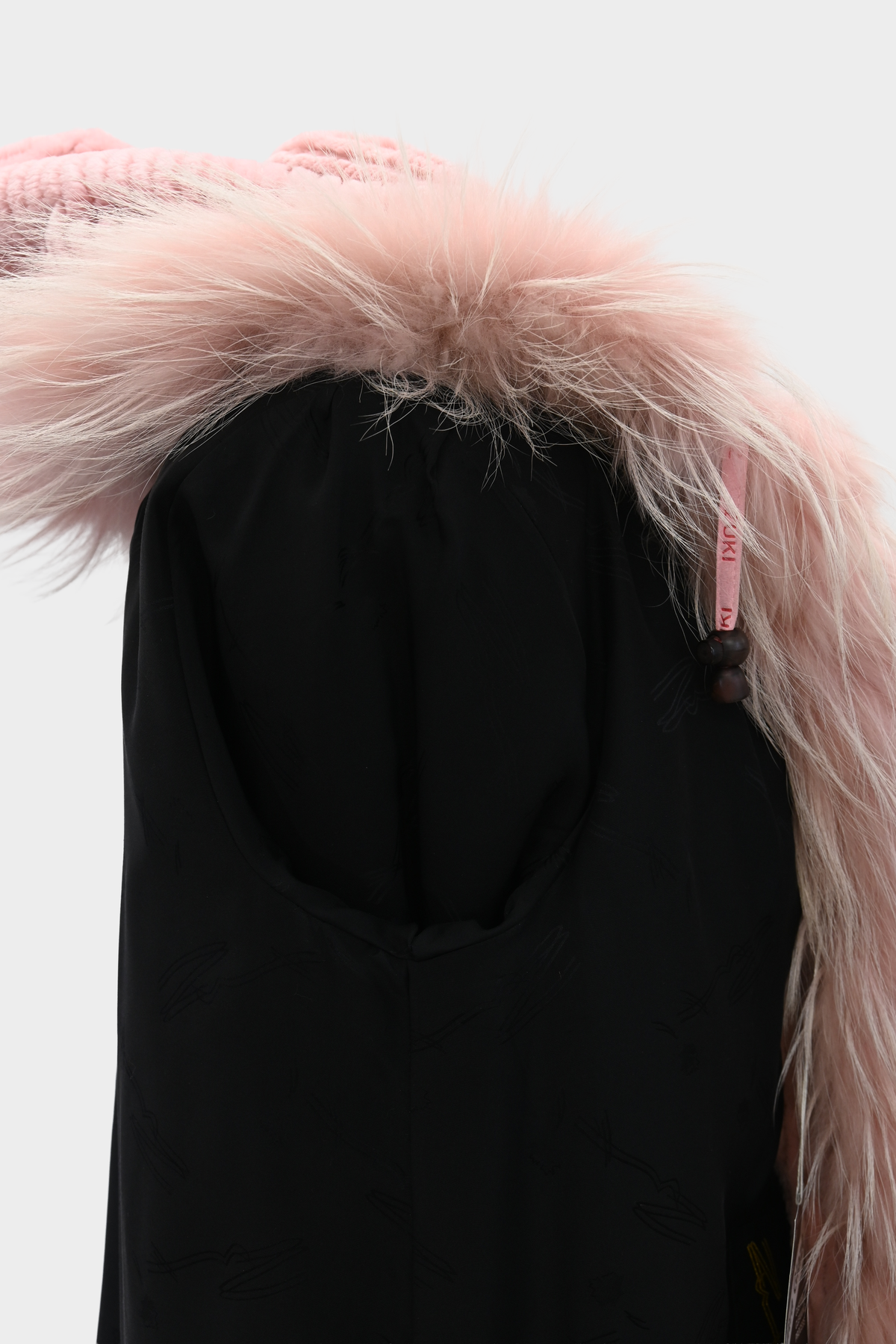 Zuki Sheared Beaver & Feathered Fox Fur Coat