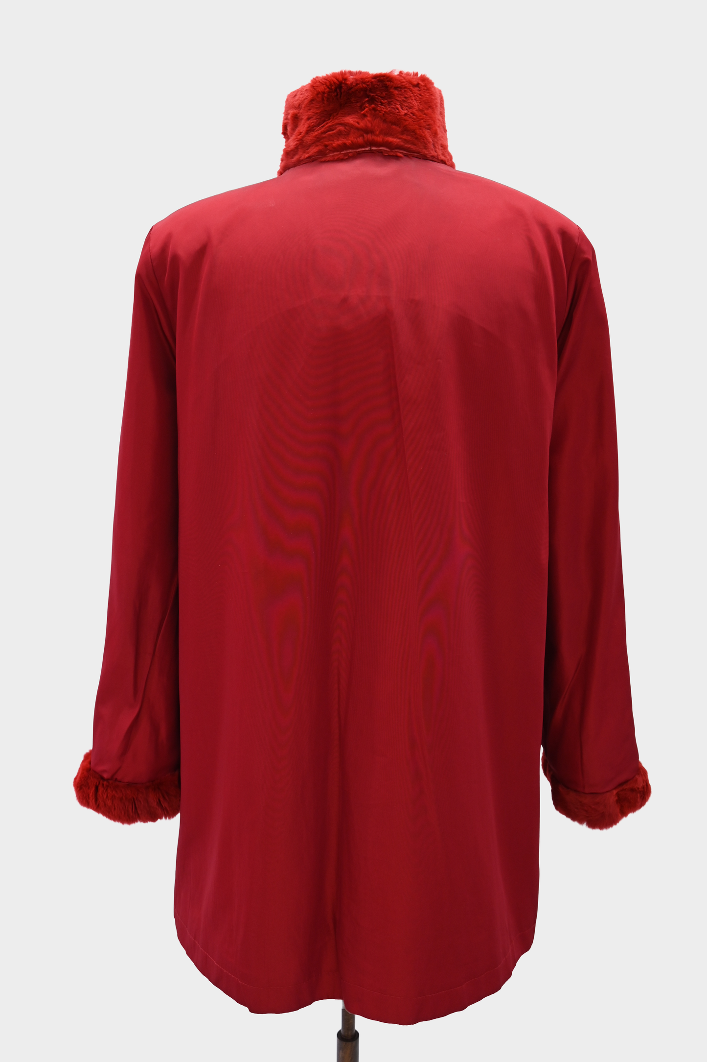 Sheared Reversible Fur Stroller Coat