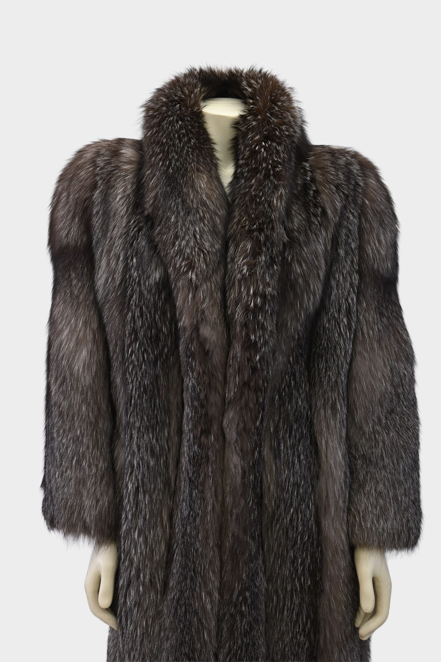 SAGA Fox Full Length Fur Coat