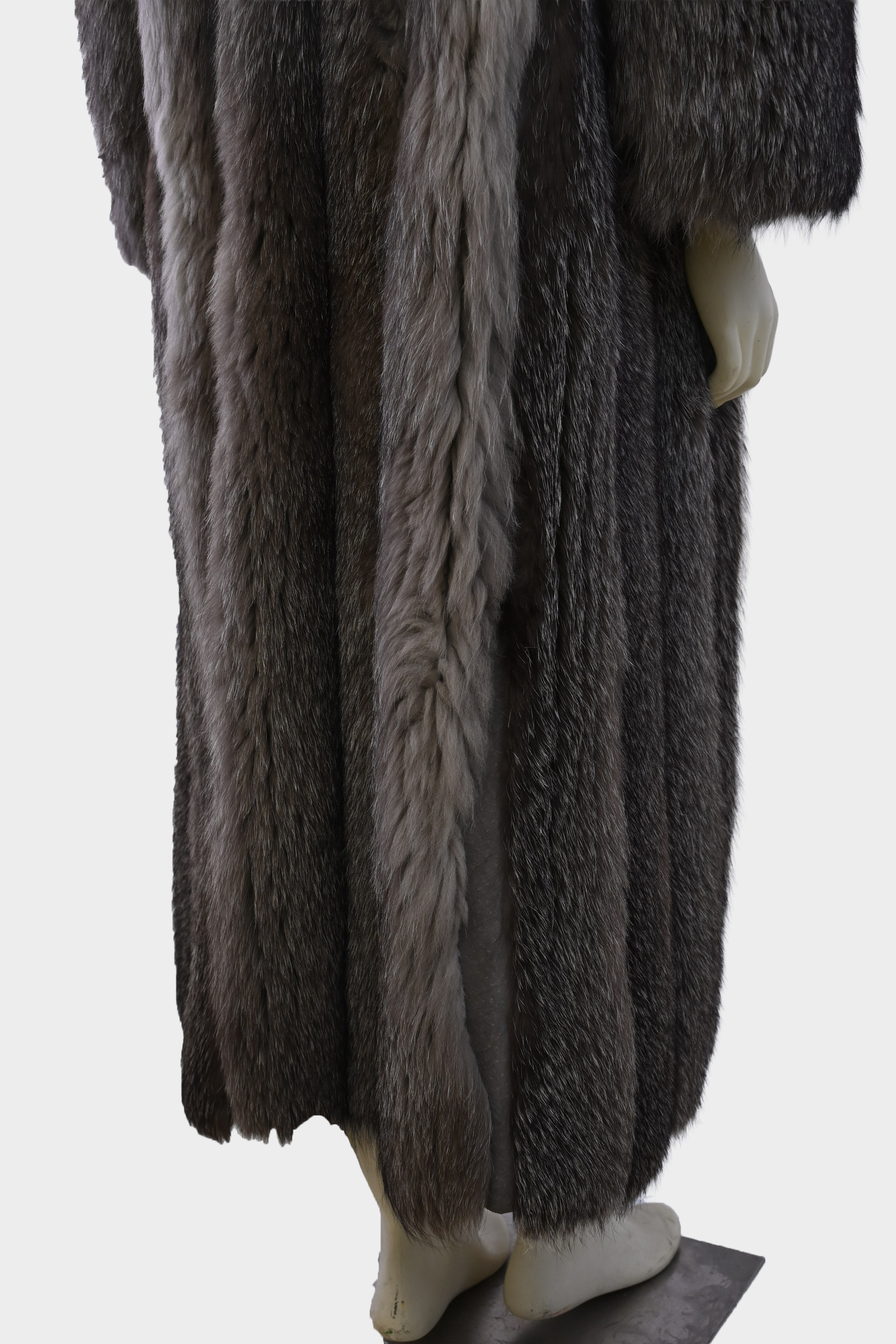 SAGA Fox Full Length Fur Coat