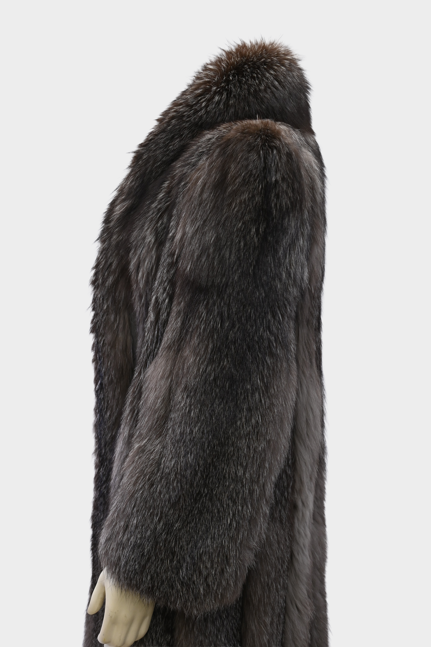 SAGA Fox Full Length Fur Coat