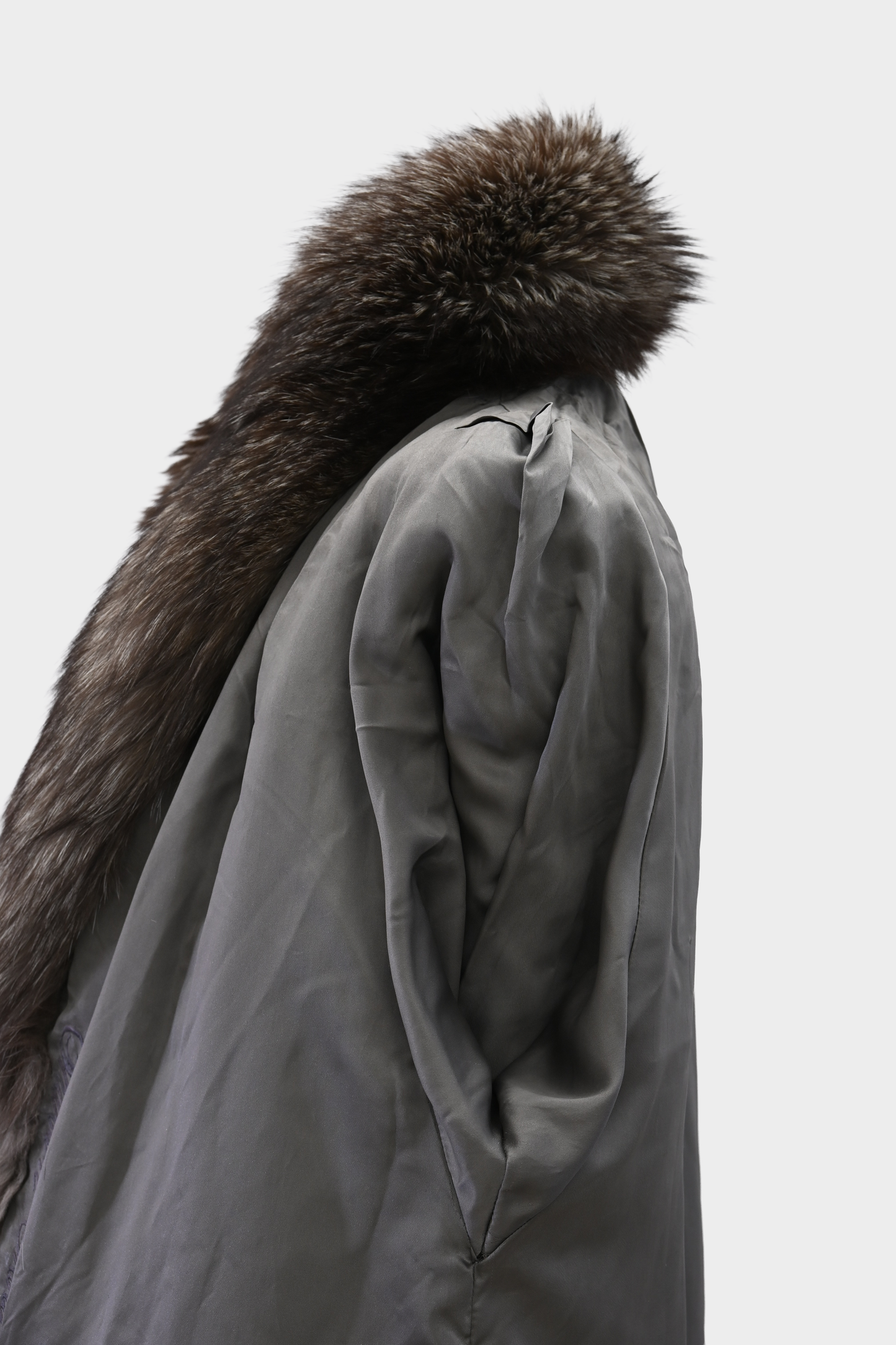 SAGA Fox Full Length Fur Coat
