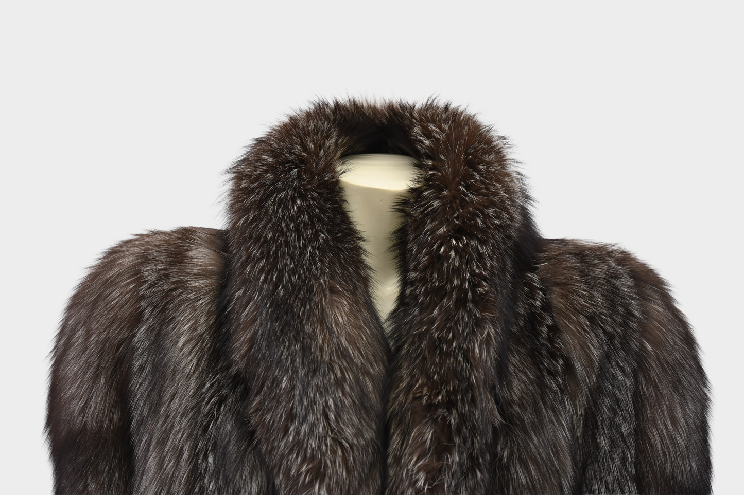 SAGA Fox Full Length Fur Coat
