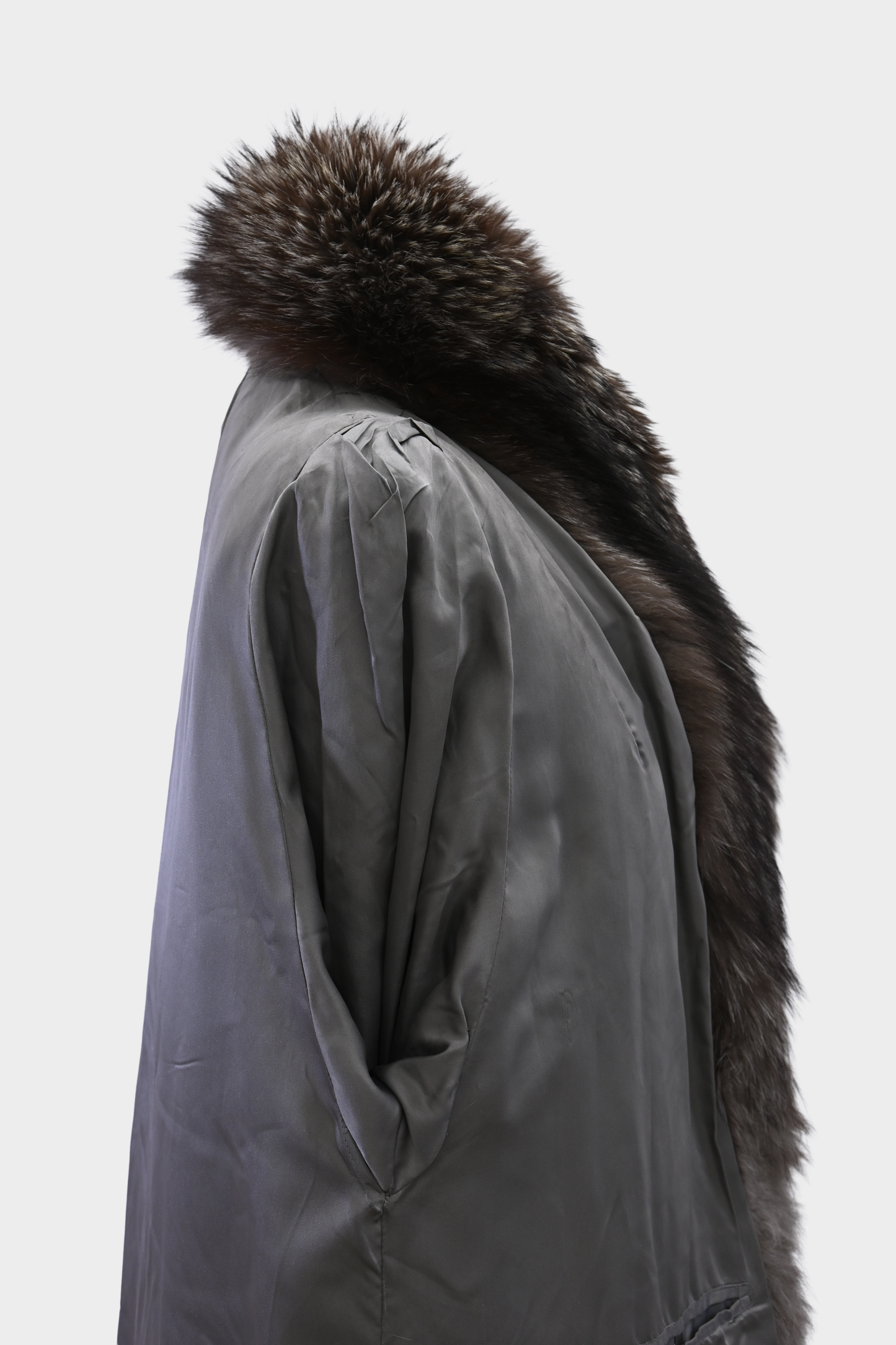 SAGA Fox Full Length Fur Coat