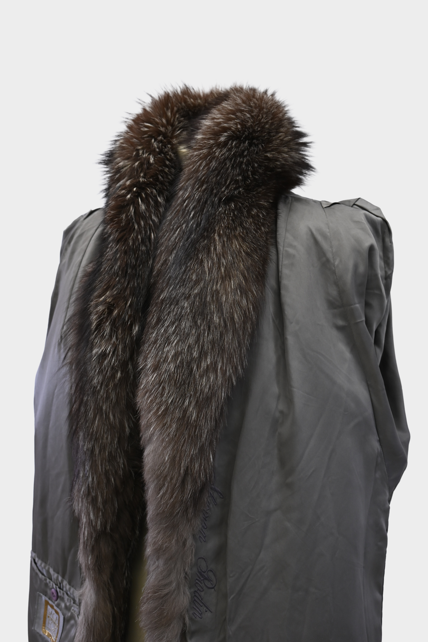 SAGA Fox Full Length Fur Coat