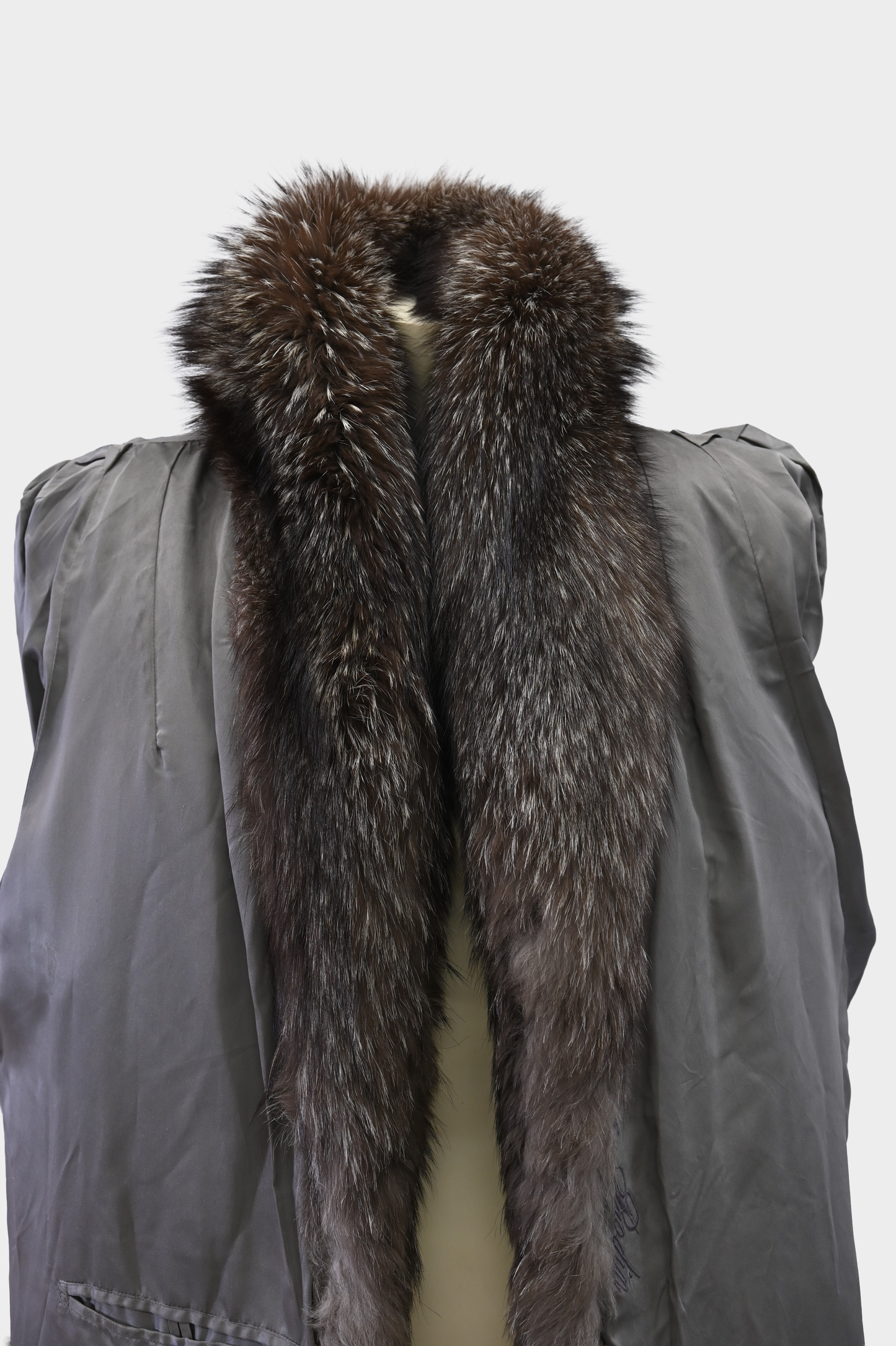 SAGA Fox Full Length Fur Coat
