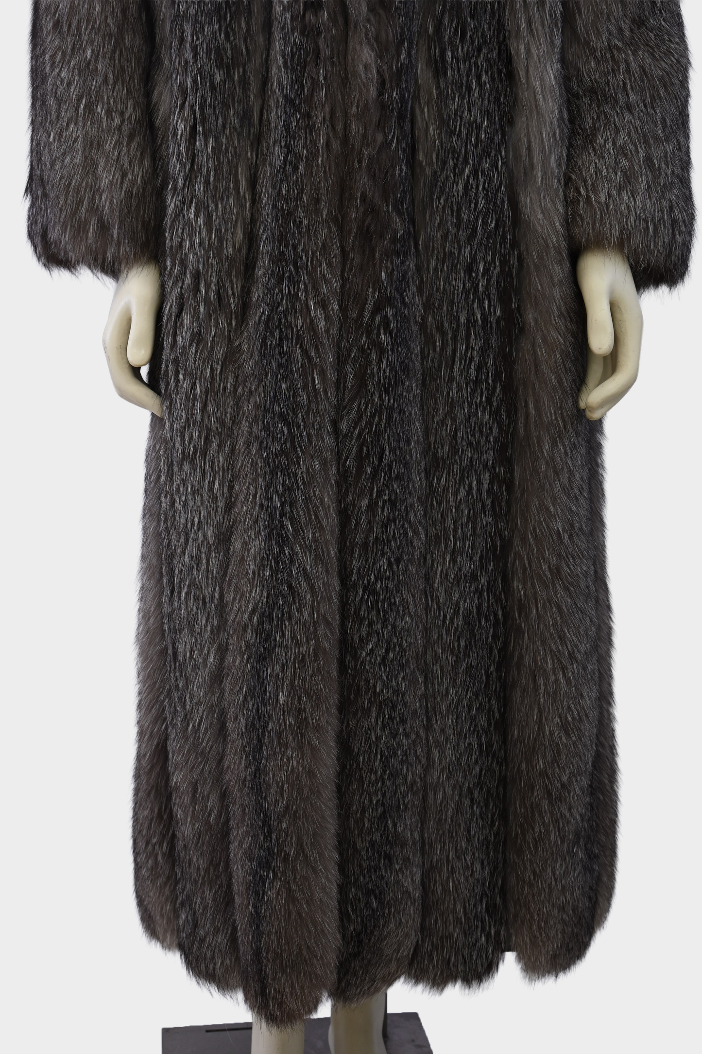 SAGA Fox Full Length Fur Coat