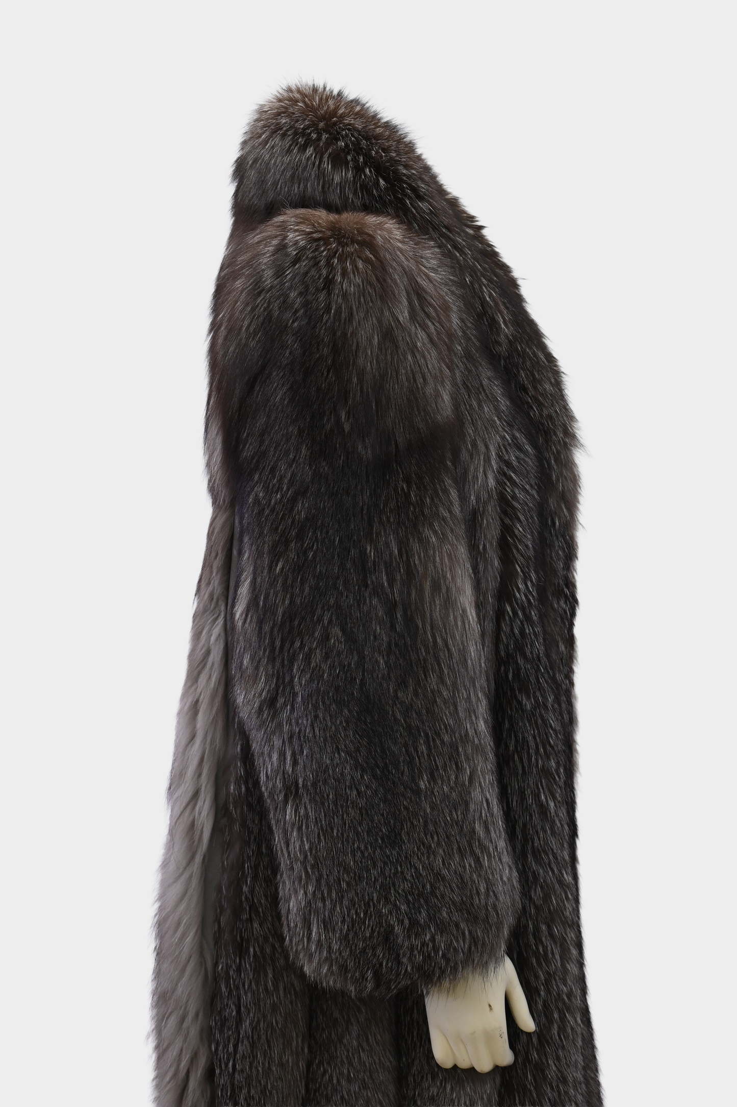 SAGA Fox Full Length Fur Coat