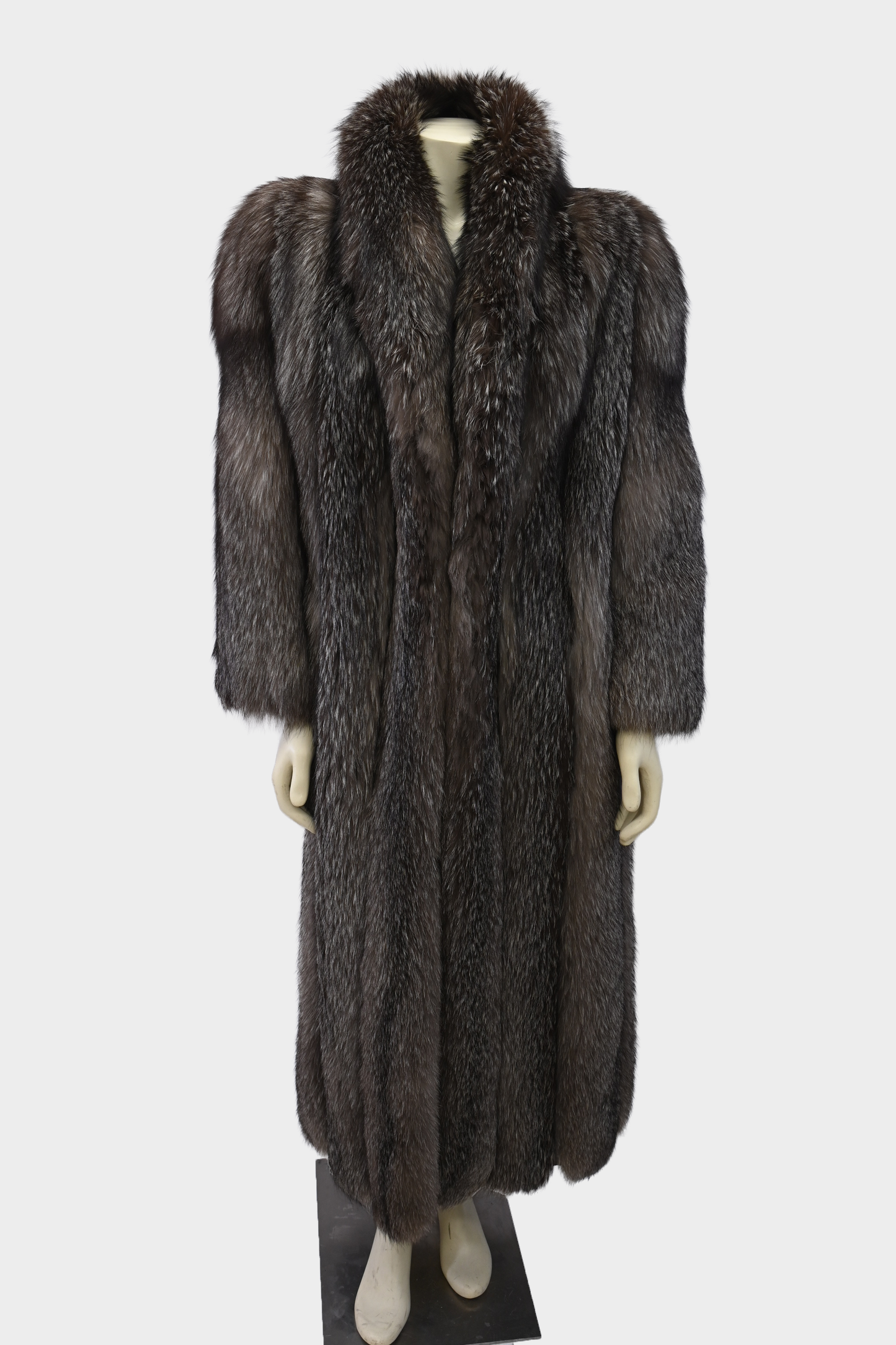SAGA Fox Full Length Fur Coat