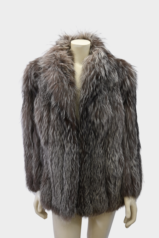 Silver Fox Fur Jacket