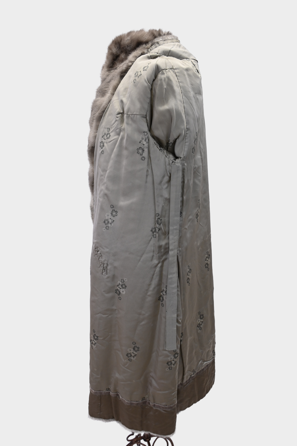 Mink Gray Fur Coat