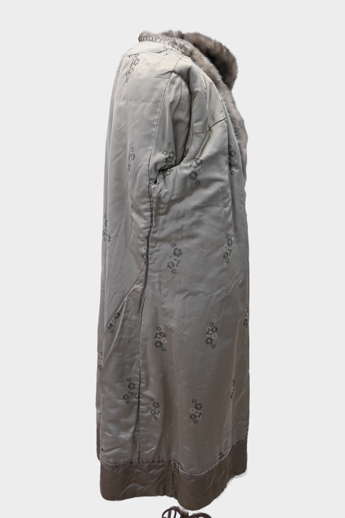 Mink Gray Fur Coat