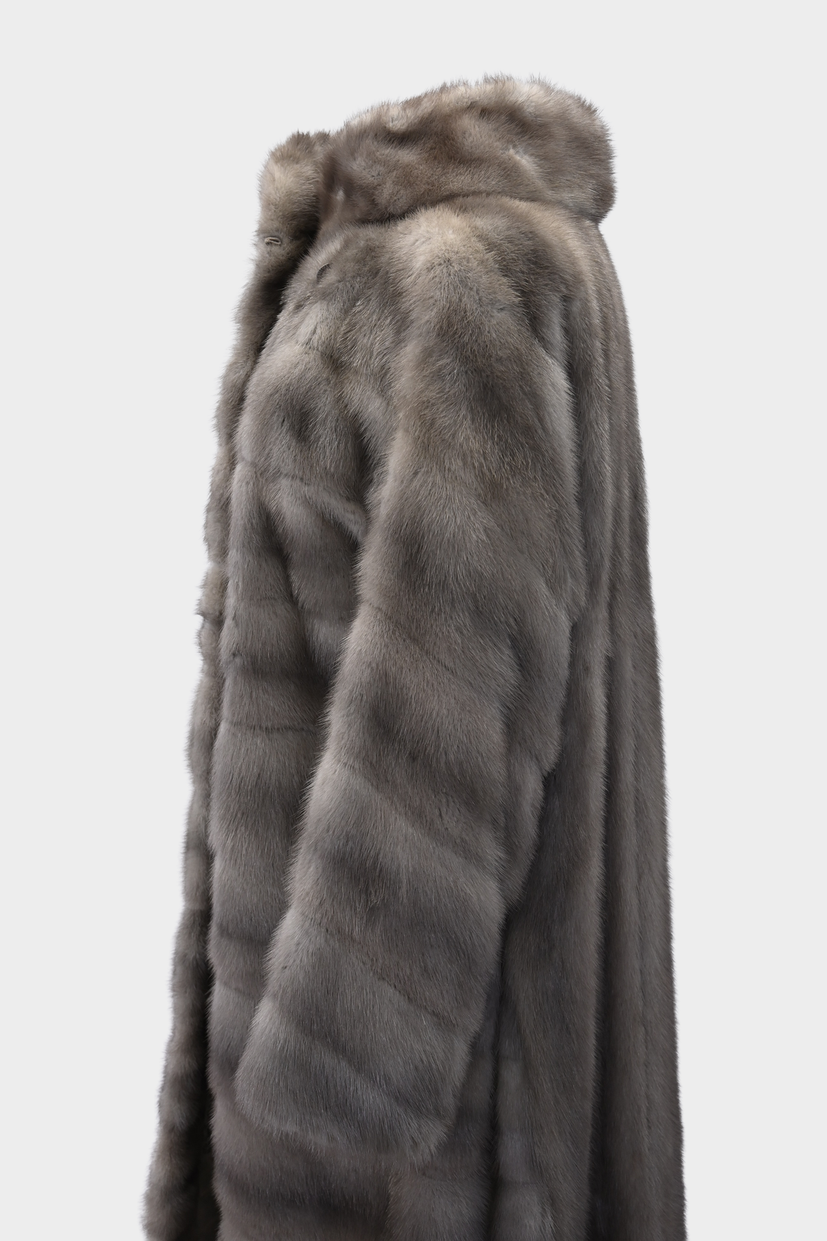 Mink Gray Fur Coat