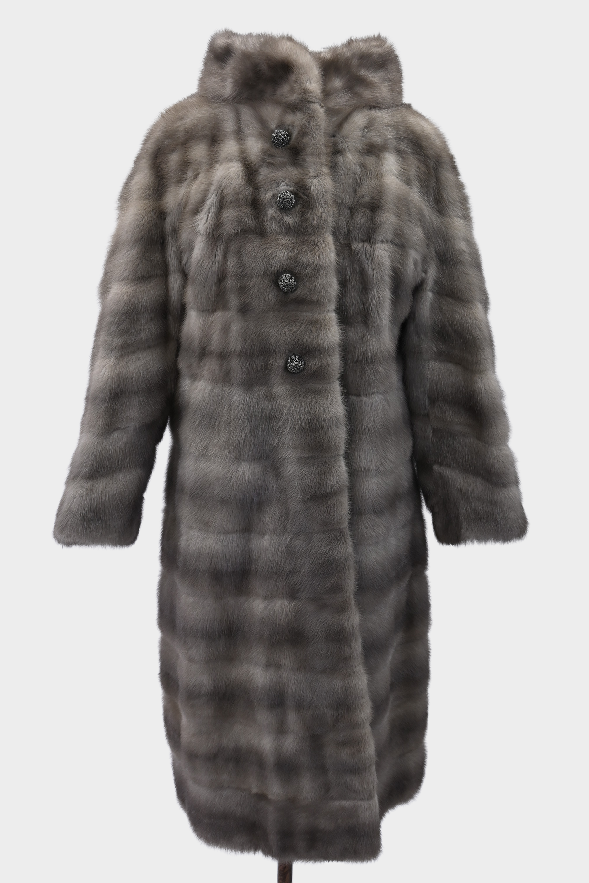 Mink Gray Fur Coat