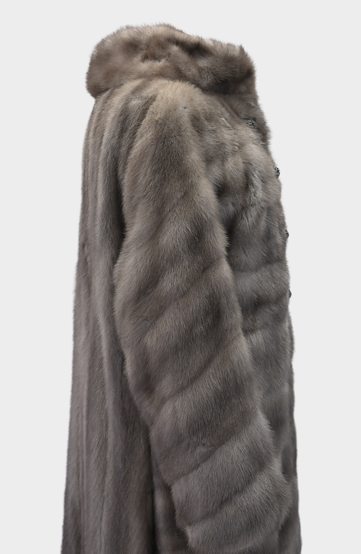 Mink Gray Fur Coat