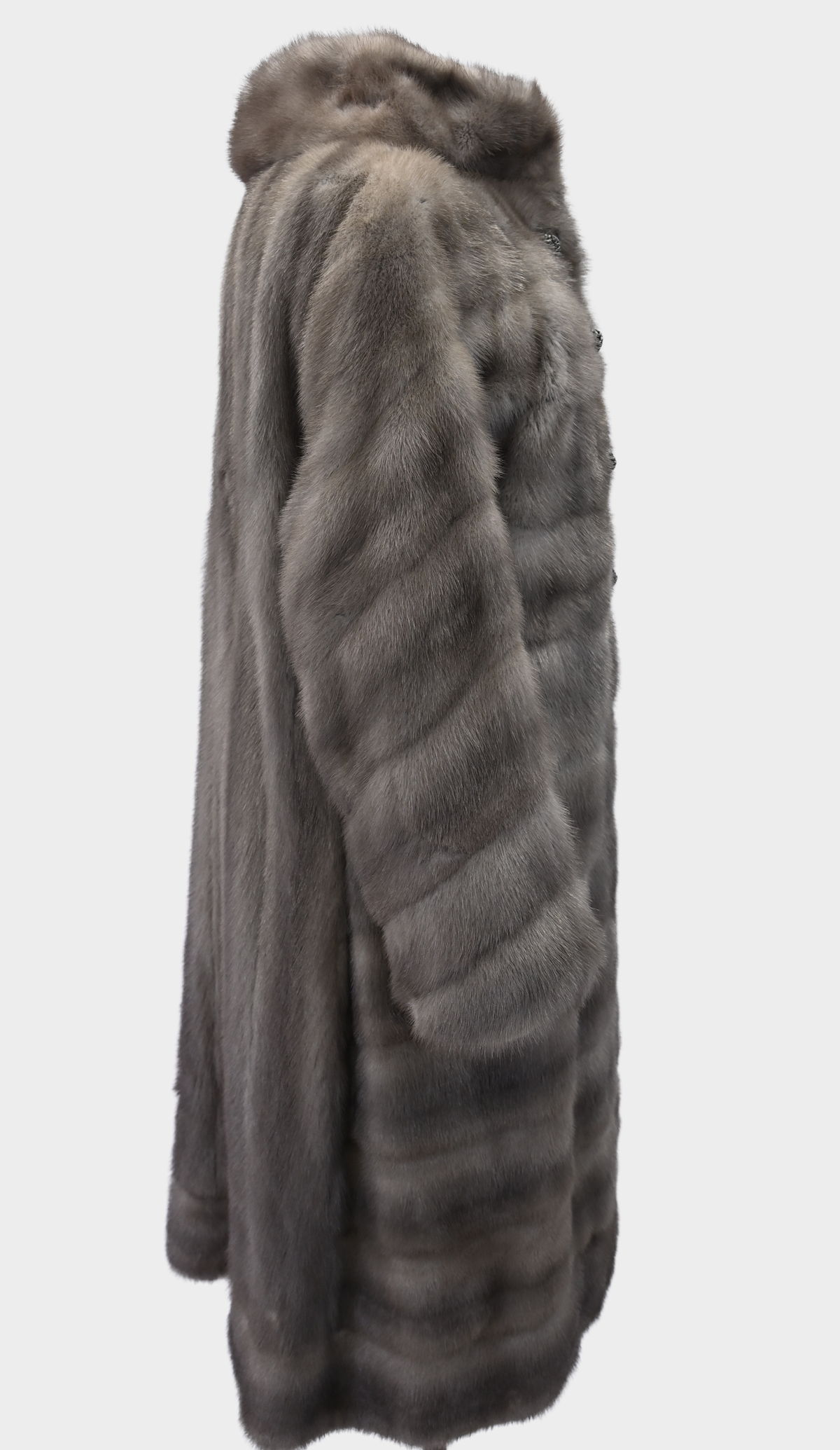 Mink Gray Fur Coat