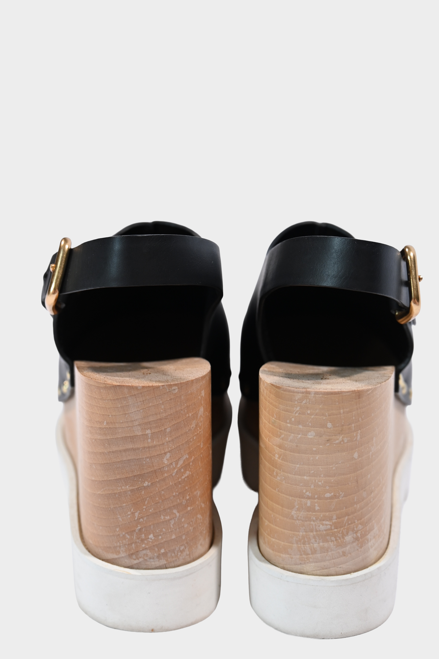 Stella McCartney Elyse Slingback Platform Clogs SZ 41, US 11