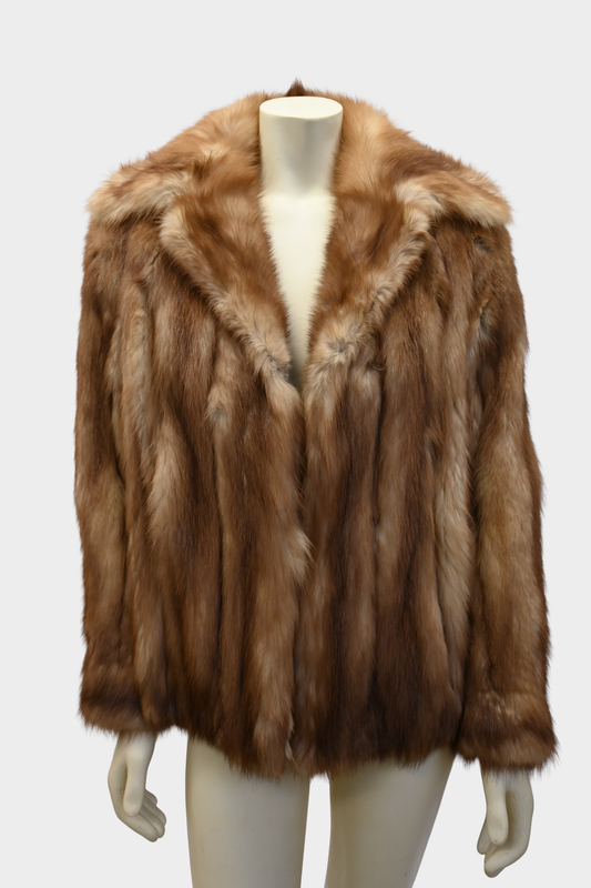 Stone Marten Fur Jacket