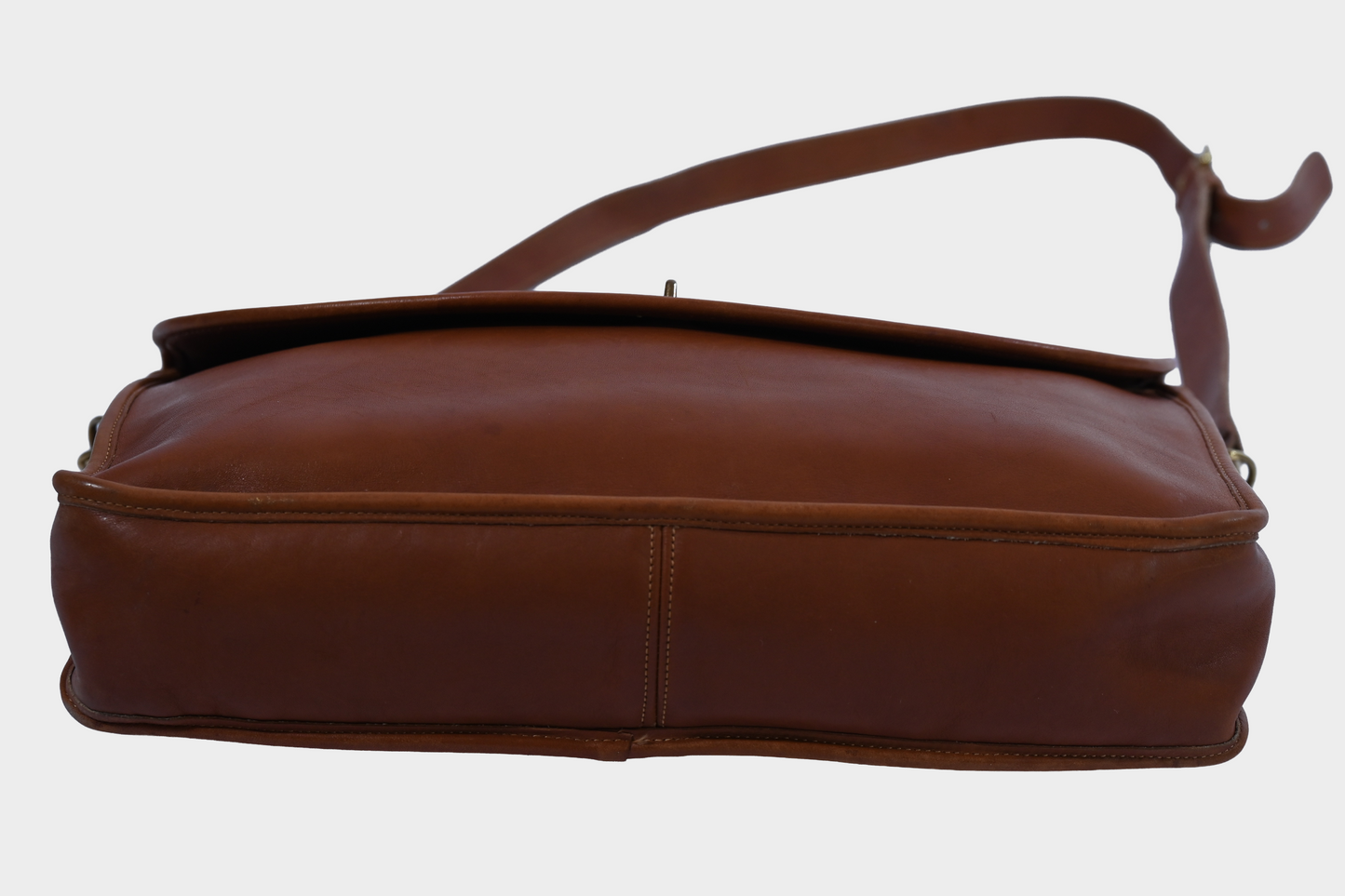 Vintage Coach Lexington Briefcase British Tan Glove Tanned Leather USA Made