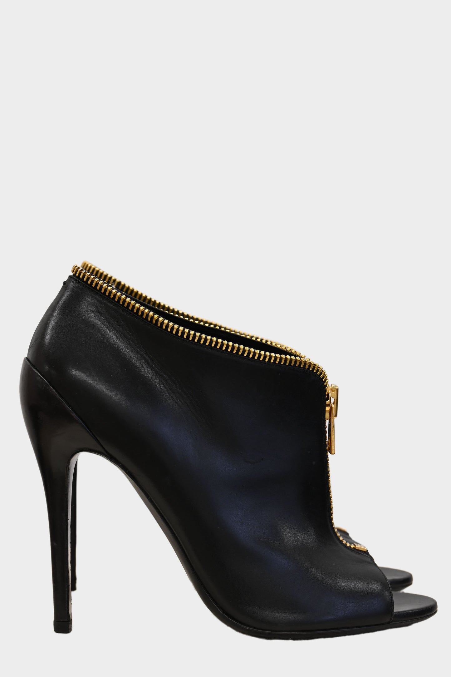 Tom Ford Leather Zipper Heels