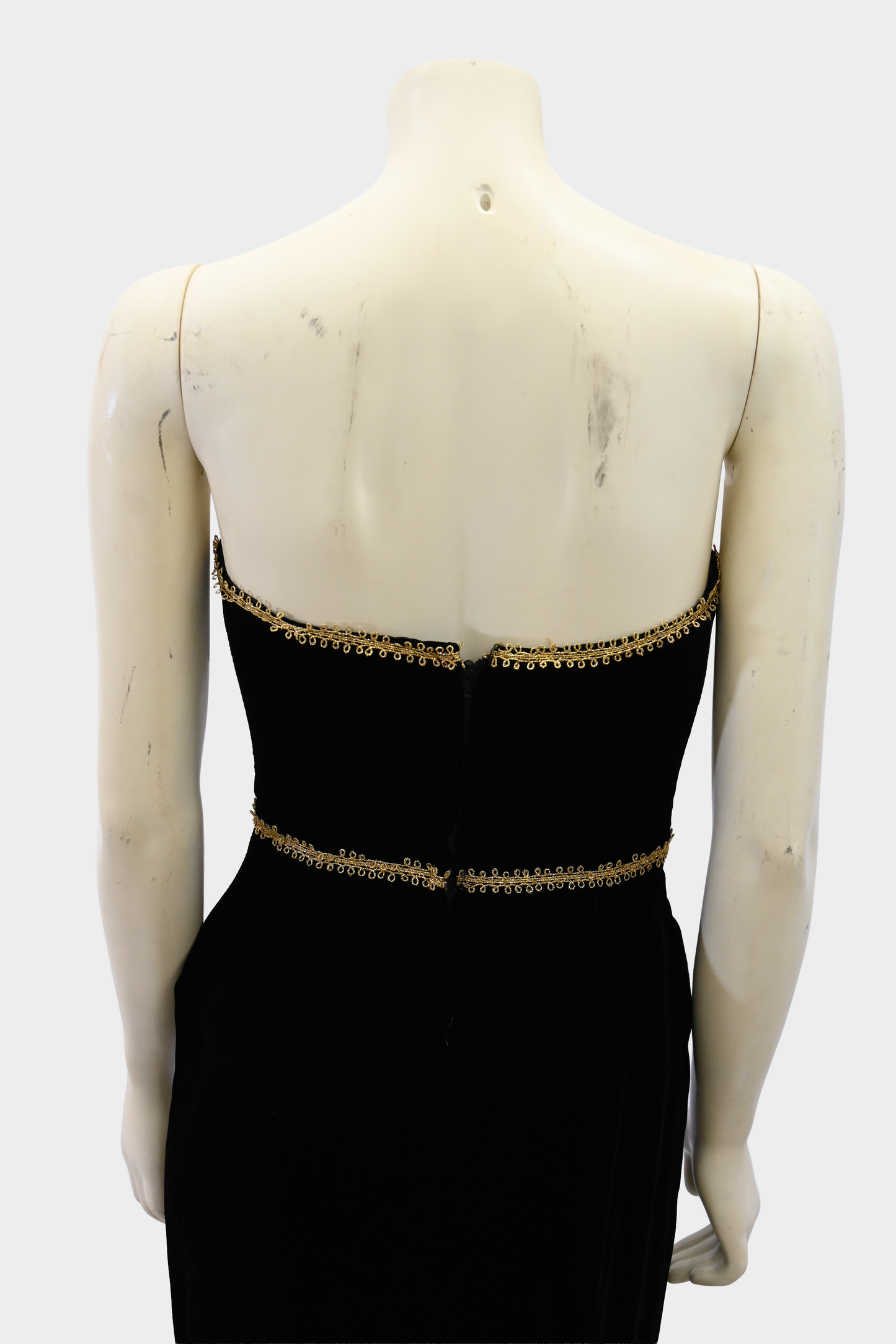 Victor Costa Velvet Evening Gown Vintage