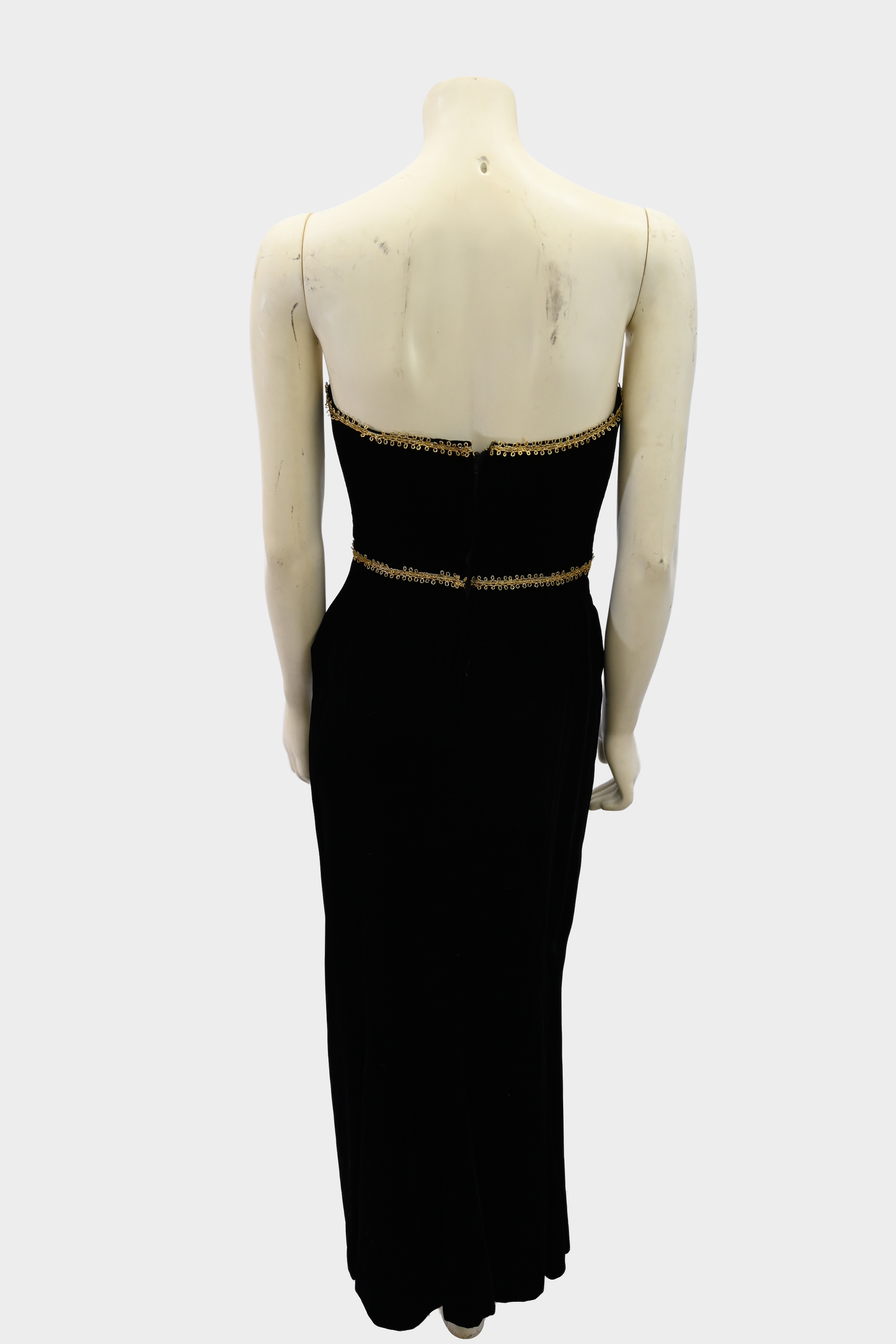 Victor Costa Velvet Evening Gown Vintage