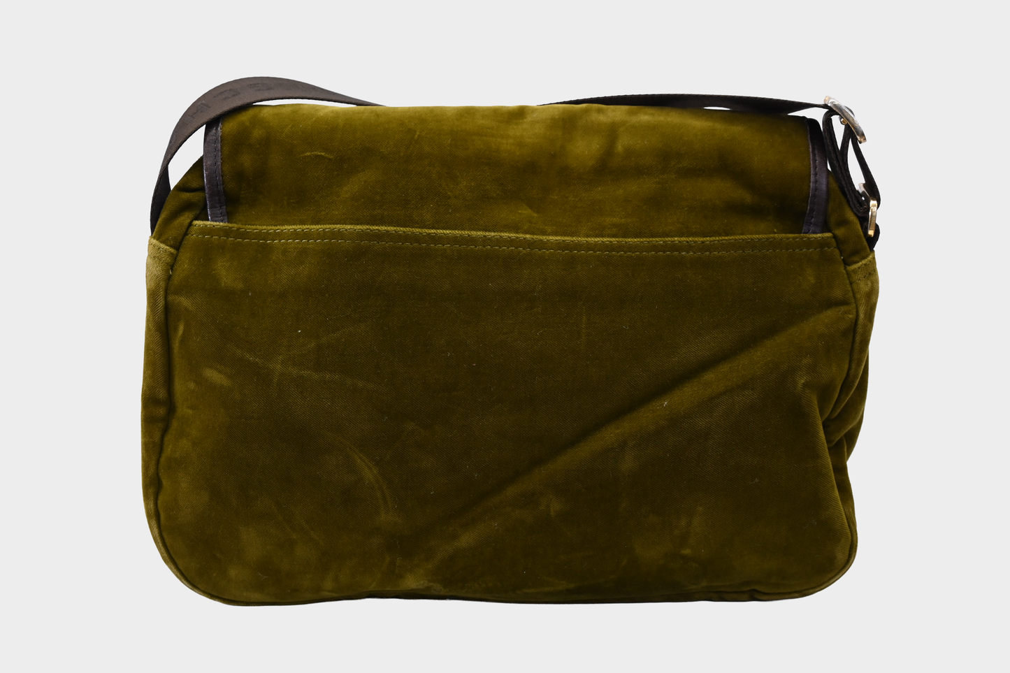 Rare Longchamp Velvet Messenger Bag