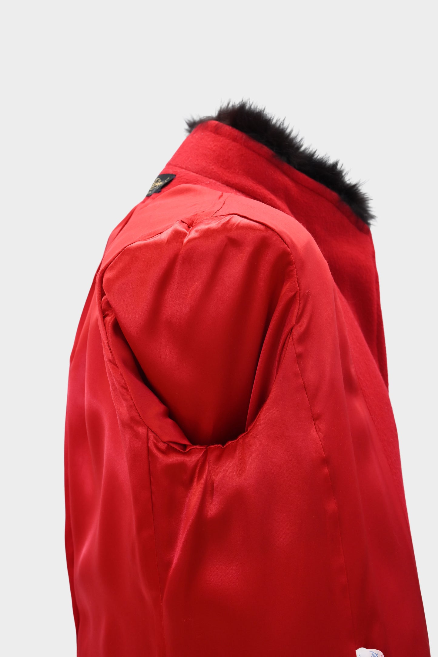 Fortsmann Wool & Fox Fur Coat