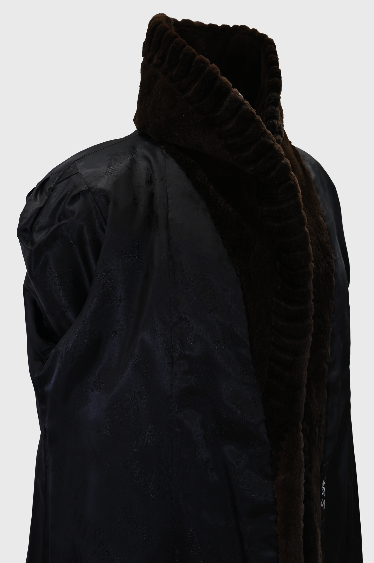 Sheared Mink Stroller Coat