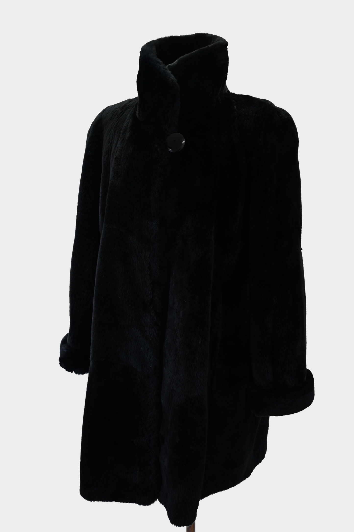 Sheared Beaver Stroller Coat