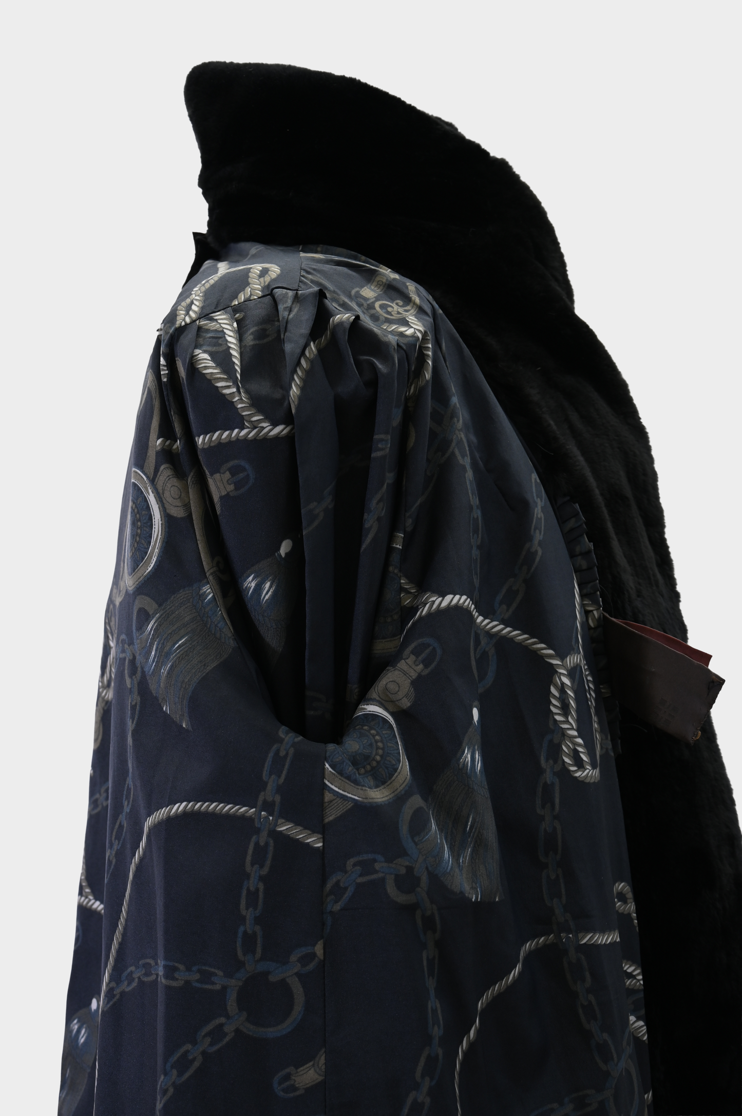 Sheared Beaver Stroller Coat