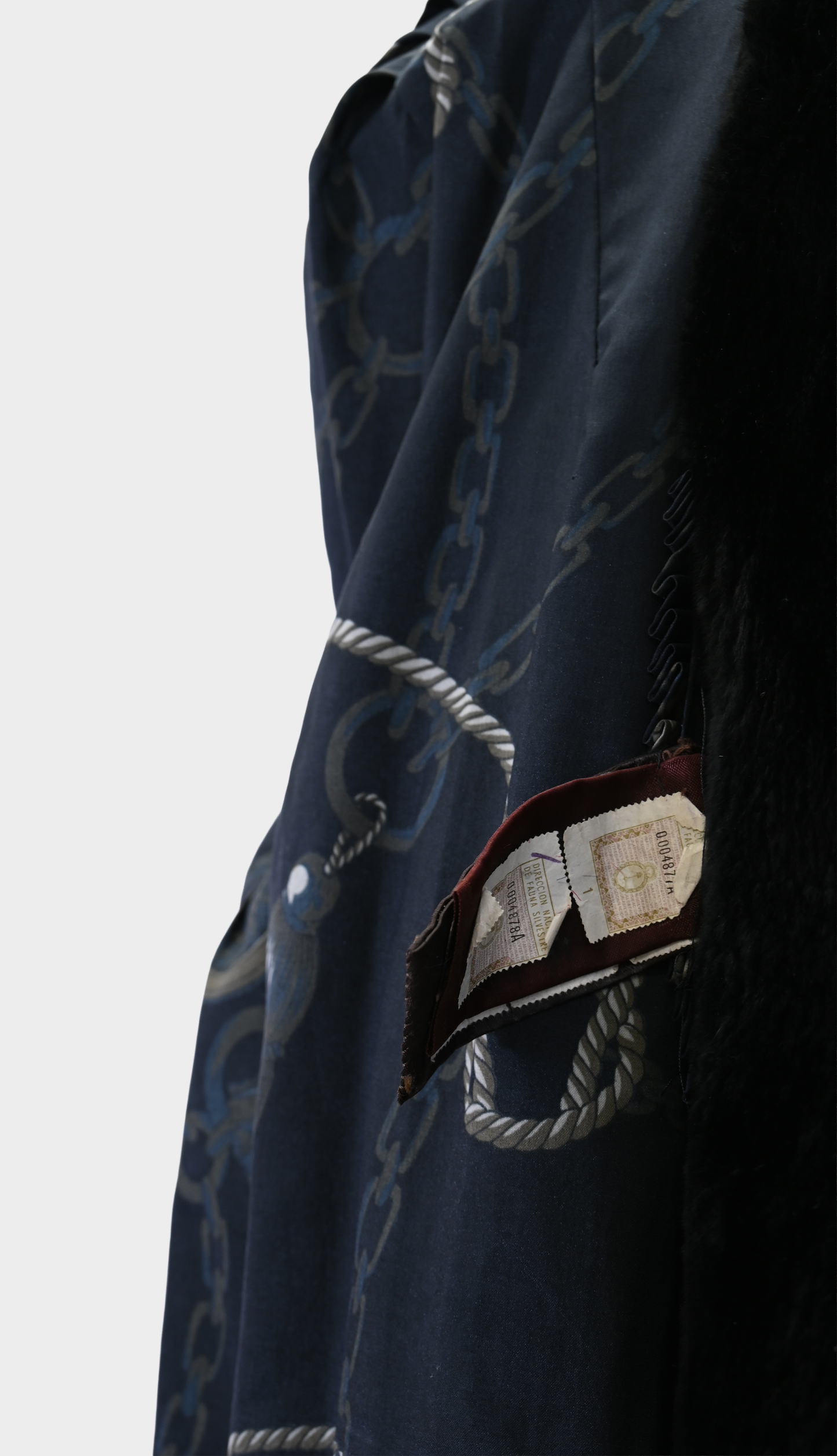 Sheared Beaver Stroller Coat