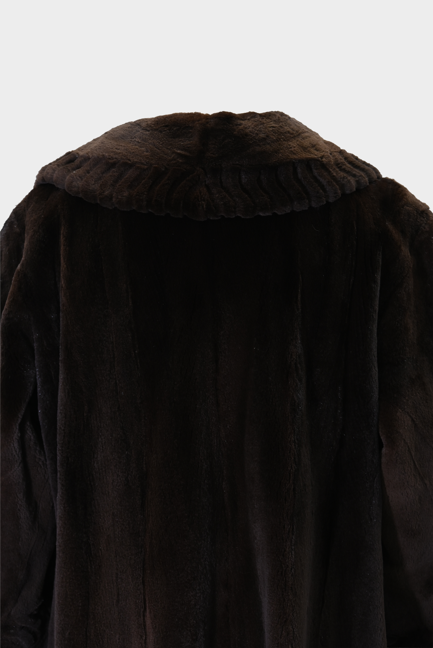 Sheared Mink Stroller Coat