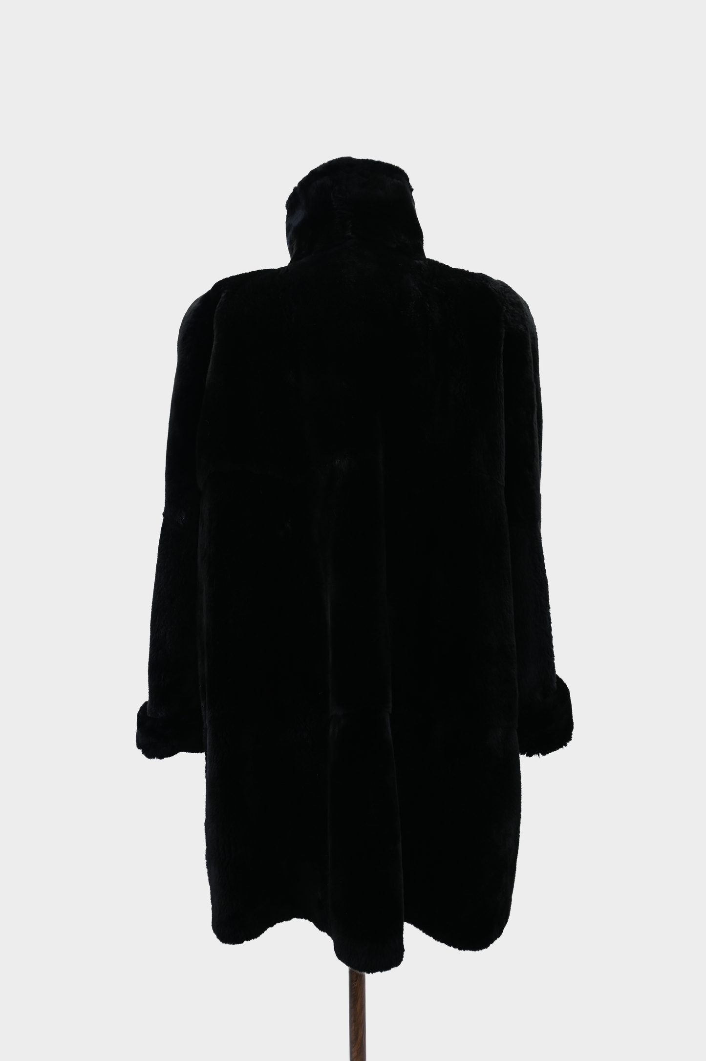 Sheared Beaver Stroller Coat