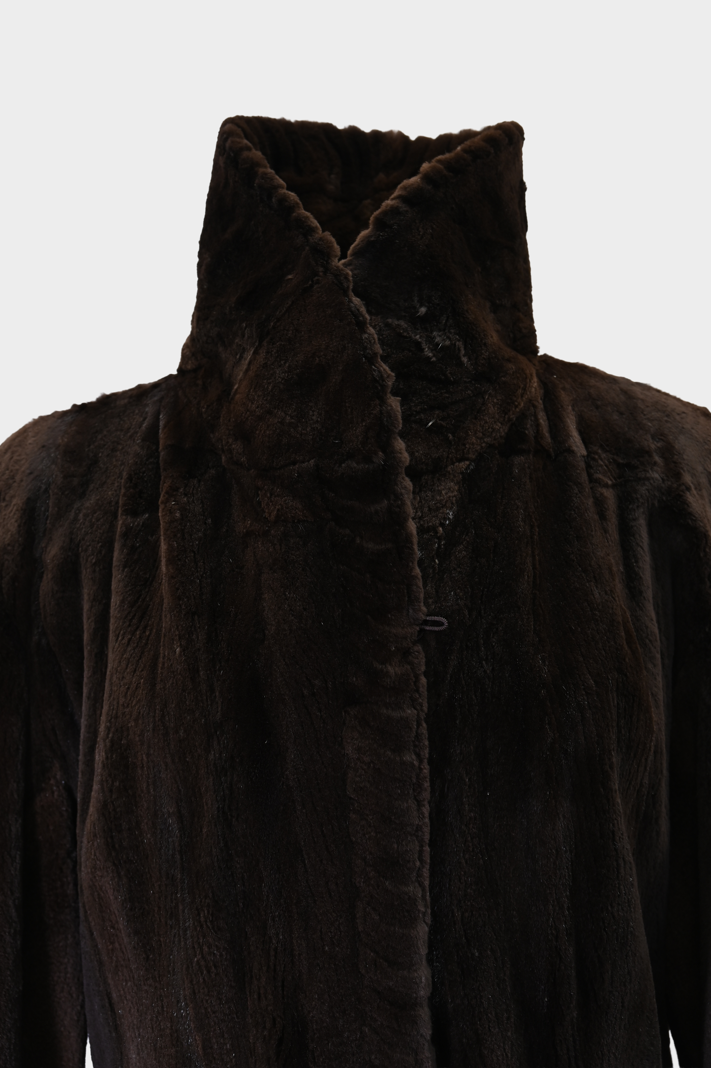 Sheared Mink Stroller Coat