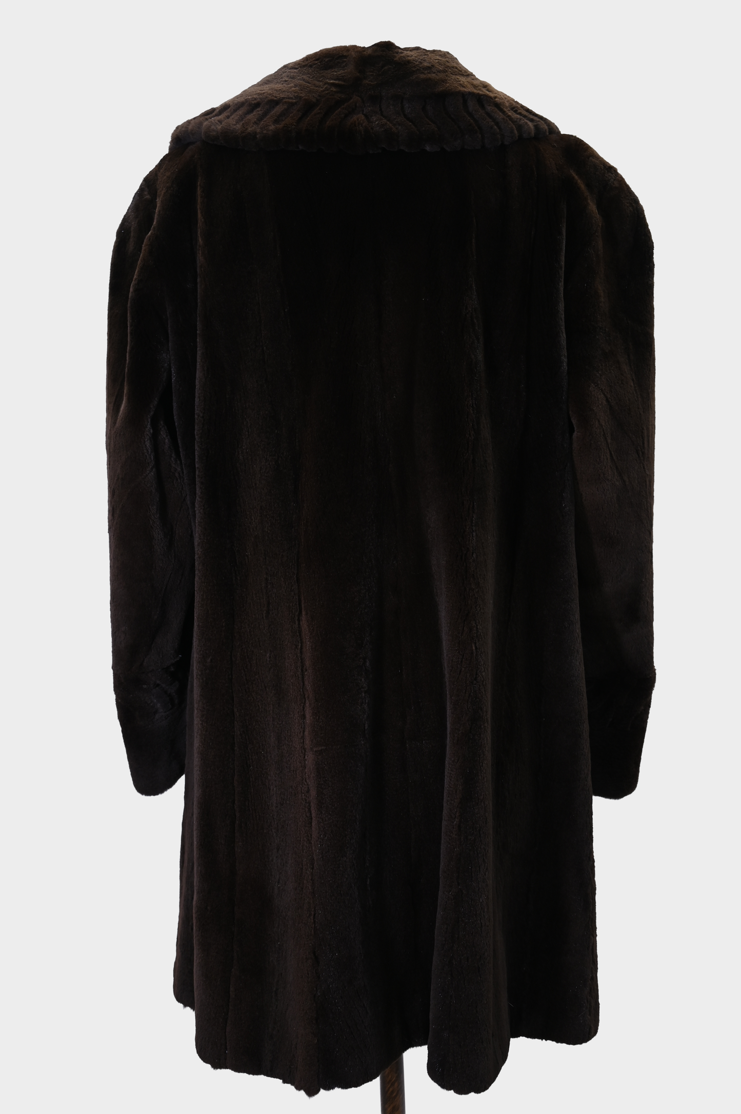 Sheared Mink Stroller Coat