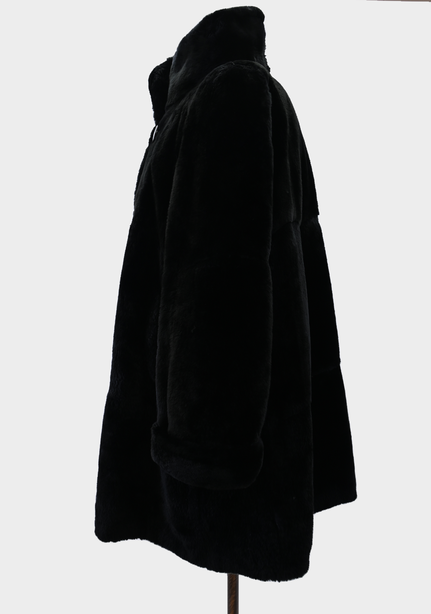 Sheared Beaver Stroller Coat