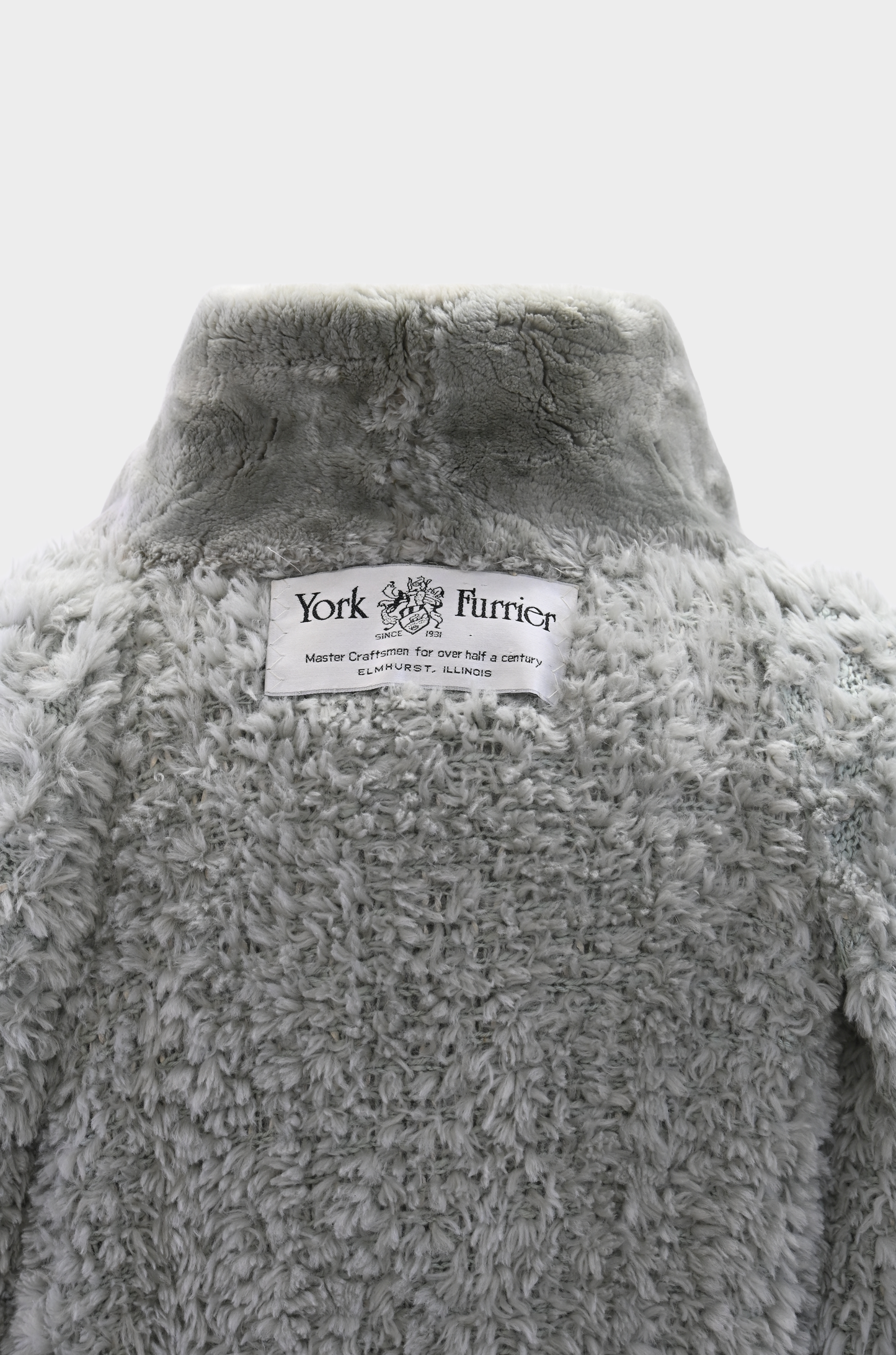 York Furrier Beaver Knit Coat