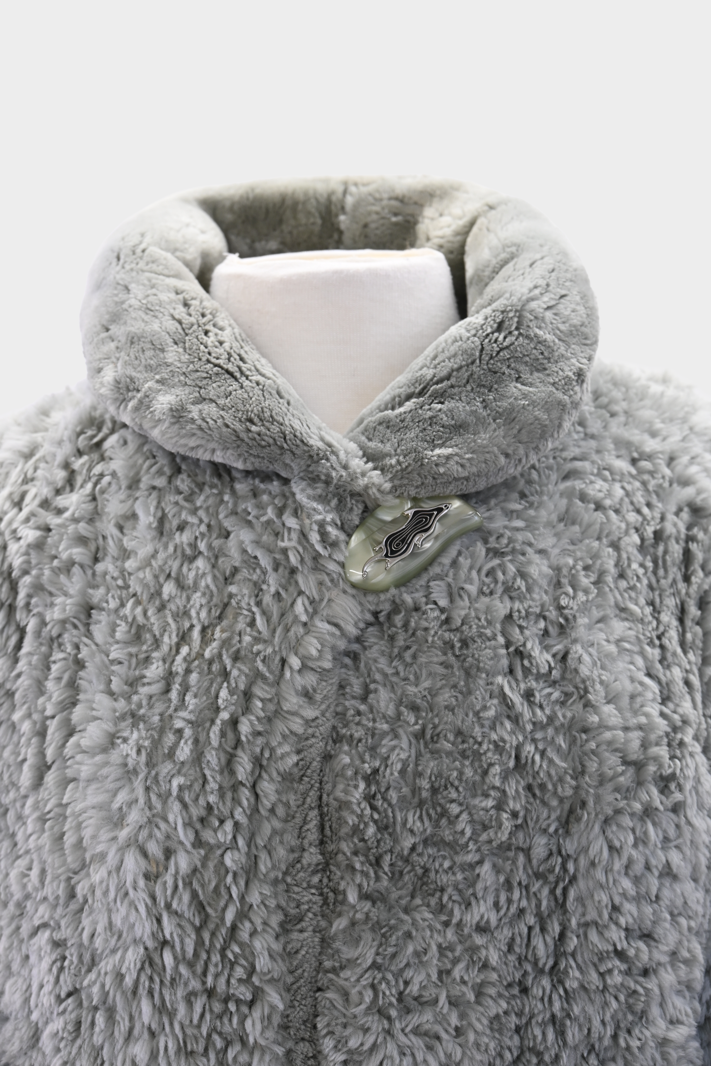 York Furrier Beaver Knit Coat