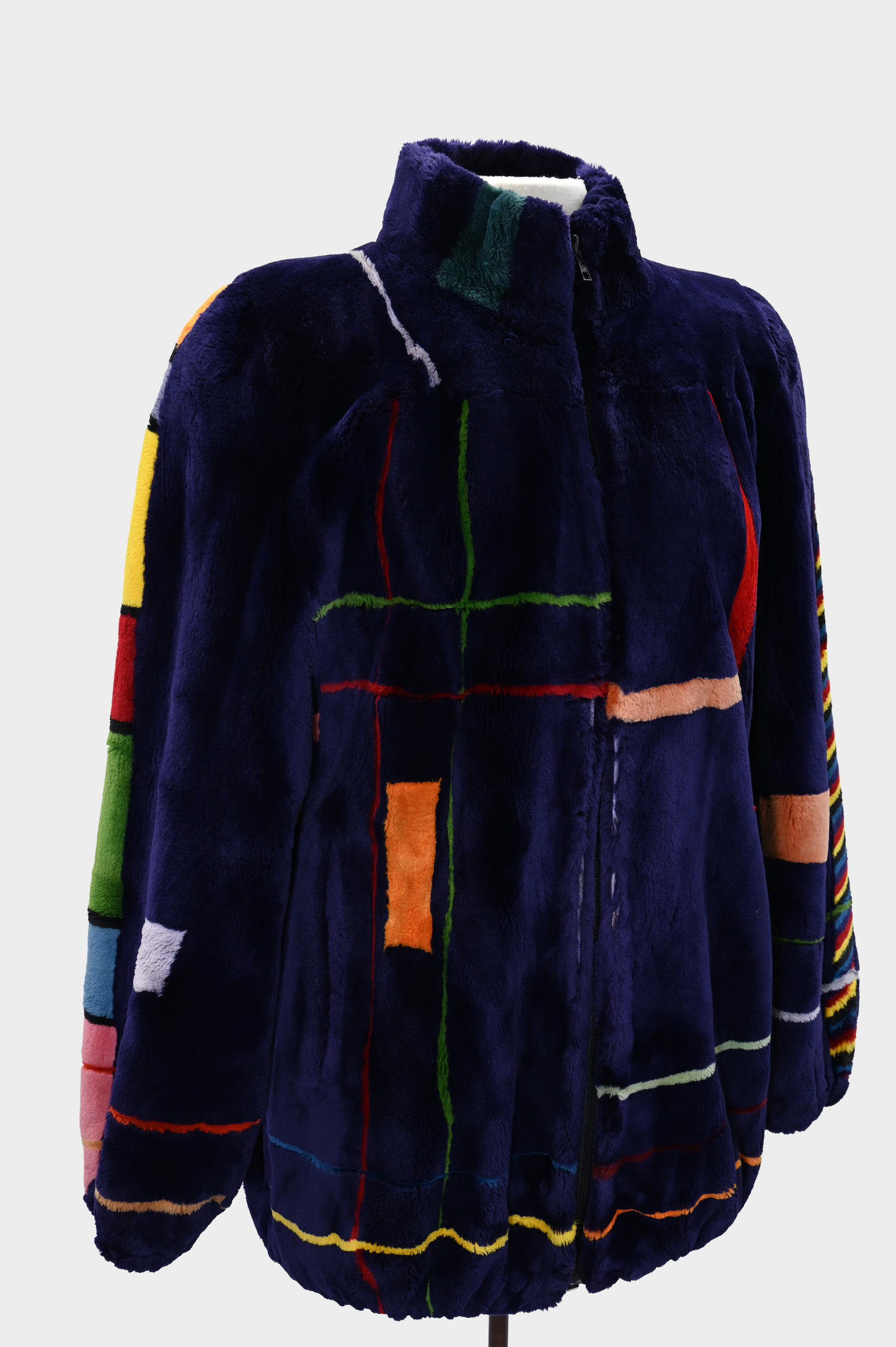 Zuki Sheared Beaver Bomber Jacket