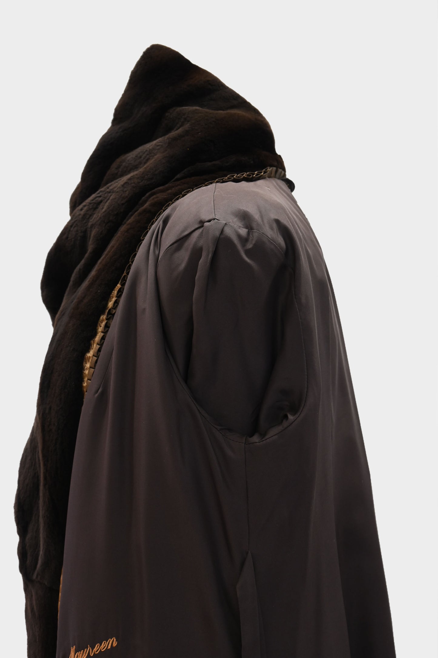 Zandra Rhodes Sheared Mink Coat