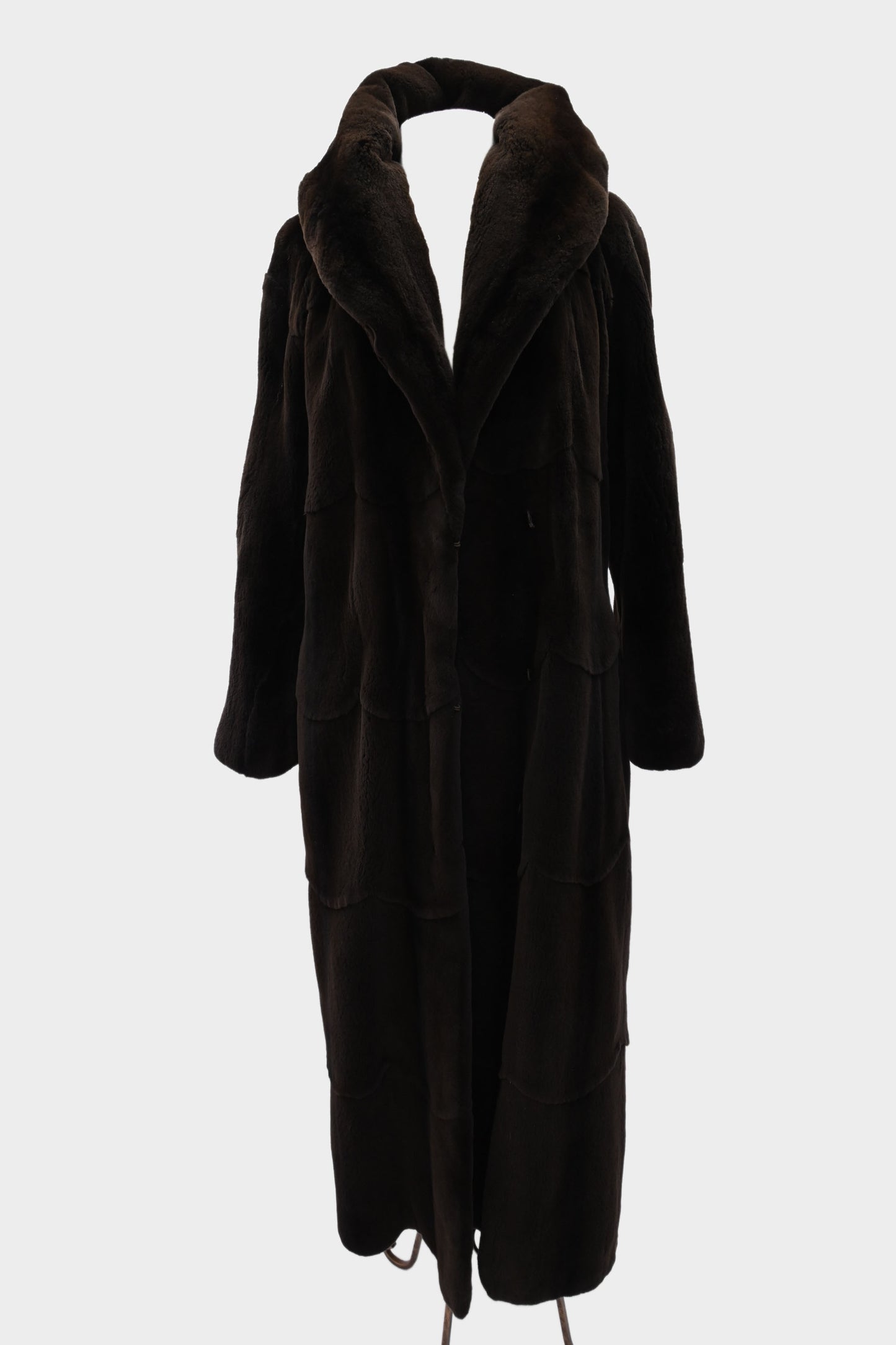 Zandra Rhodes Sheared Mink Coat