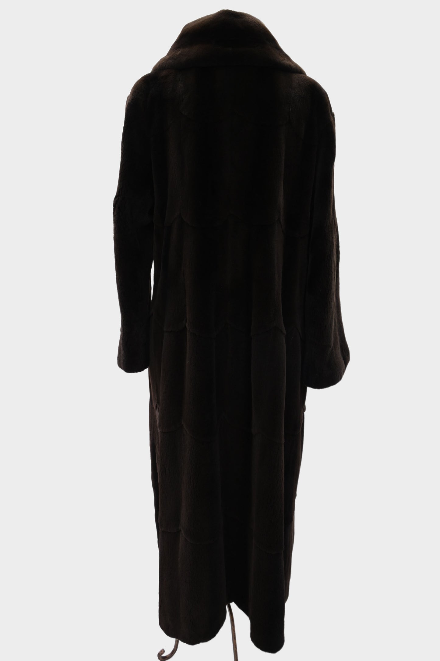 Zandra Rhodes Sheared Mink Coat