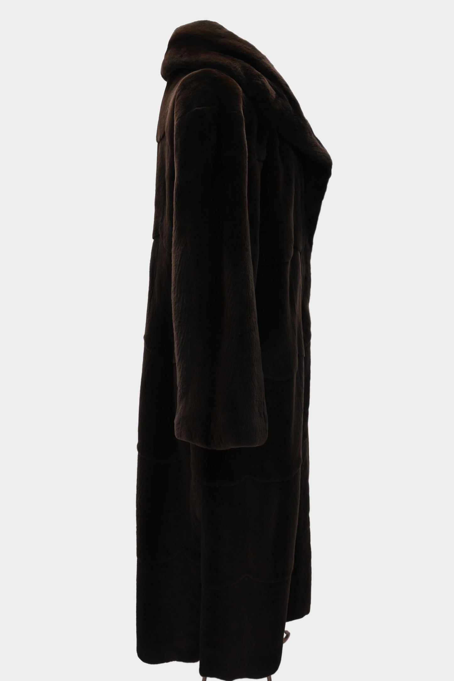 Zandra Rhodes Sheared Mink Coat