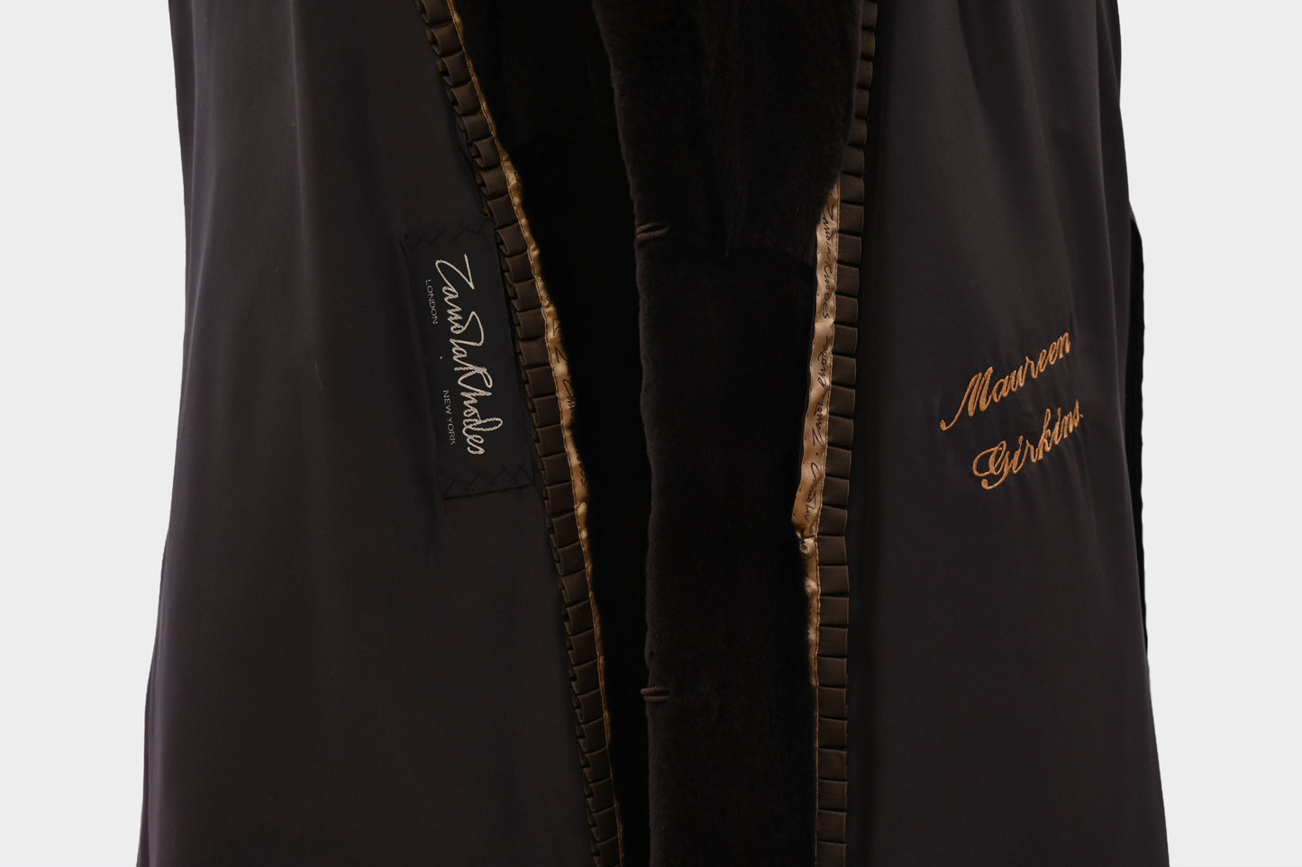 Zandra Rhodes Sheared Mink Coat