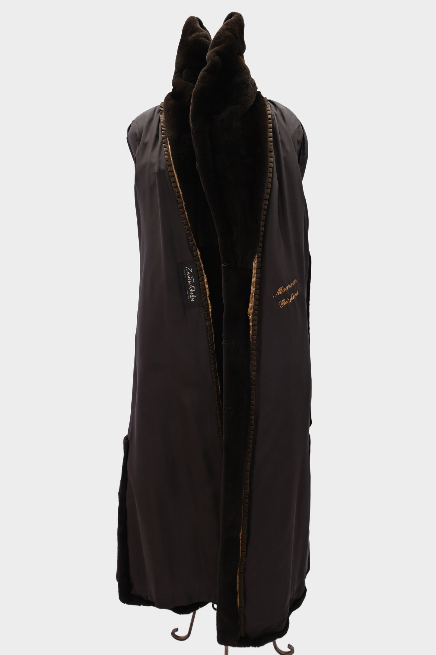 Zandra Rhodes Sheared Mink Coat